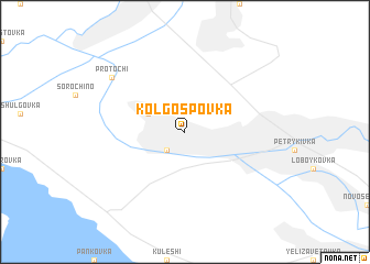map of Kolgospovka
