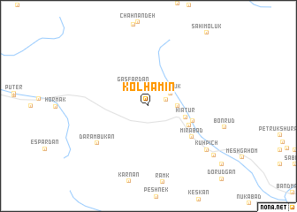 map of Kol Hamīn