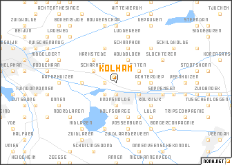 map of Kolham