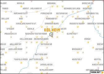 map of Kolheim