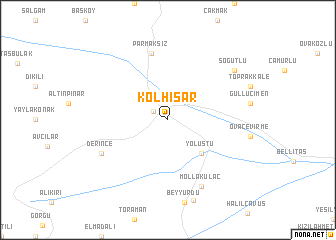 map of Kolhisar