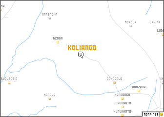map of Koliango