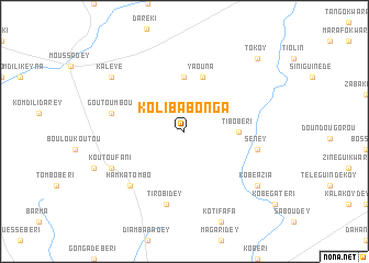 map of Kolibabonga