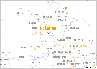 map of Kolibari