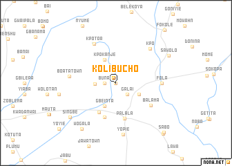 map of Kolibucho