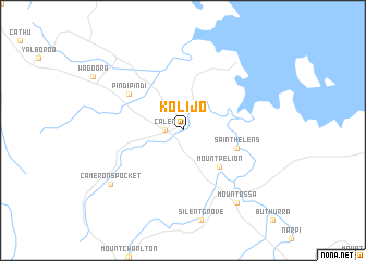 map of Kolijo