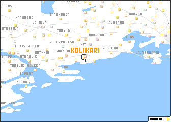 map of Kolikari