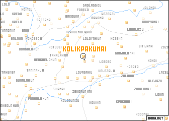 map of Kolikpakumai