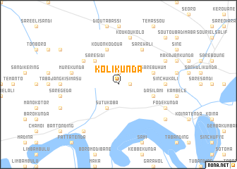 map of Koli Kunda