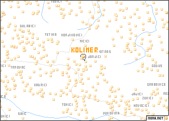 map of Kolimer