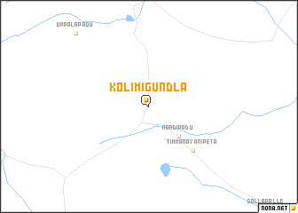 map of Kolimigundla