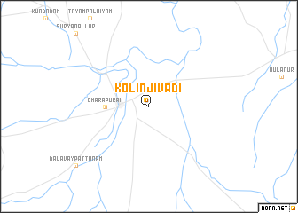 map of Kolinjivādi