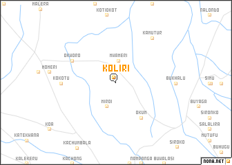 map of Koliri