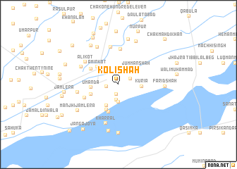 map of Koli Shāh