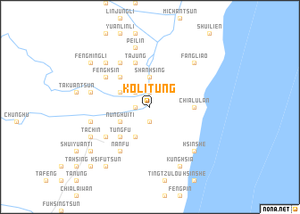 map of K\