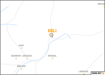 map of Koli