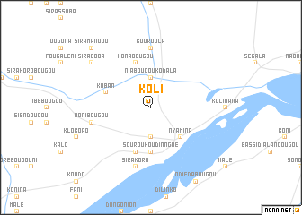 map of Koli