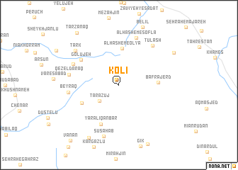 map of Kolī
