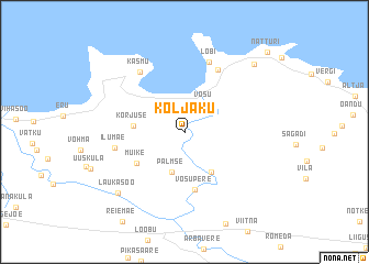 map of Koljaku