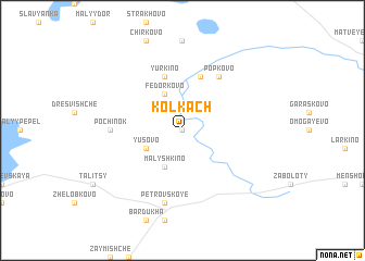 map of Kolkach