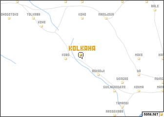 map of Kolkaha