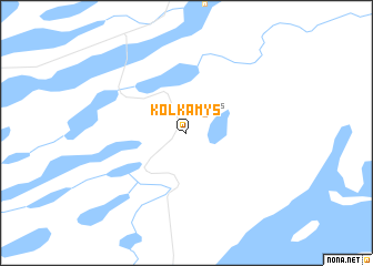 map of Kolʼkamys