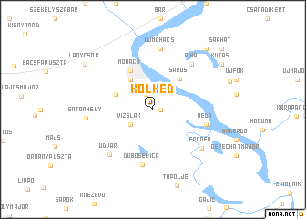 map of Kölked