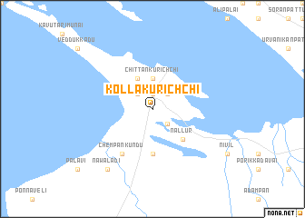 map of Kollakurichchi