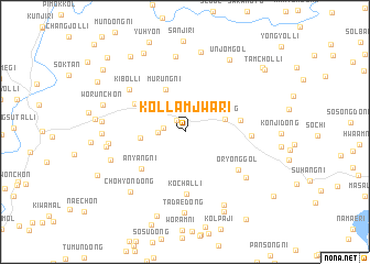 map of Kollamjwa-ri