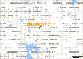 map of Kollankuttigama