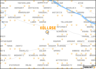 map of Kollase