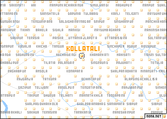 map of Kollātali