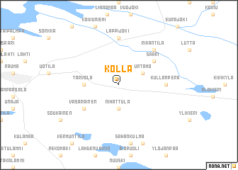 map of Kolla