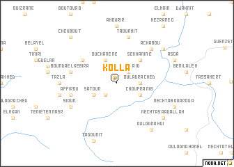 map of Kolla