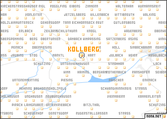 map of Kollberg