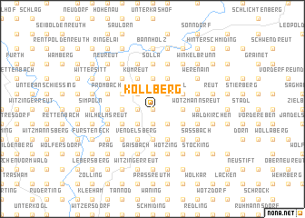 map of Kollberg