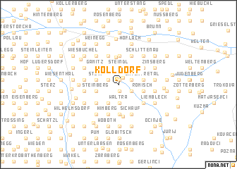 map of Kölldorf