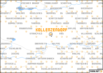 map of Kollenzendorf