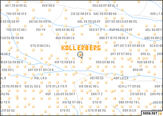 map of Kollerberg