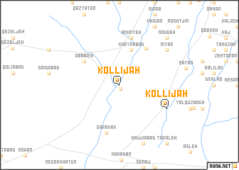 map of Kollījah