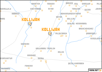 map of Kollījah