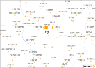 map of Kolli