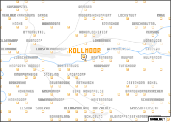 map of Kollmoor