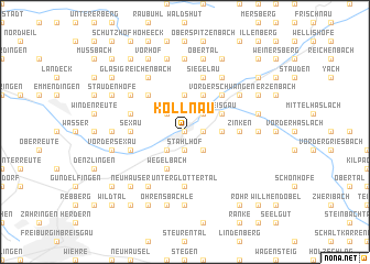 map of Kollnau