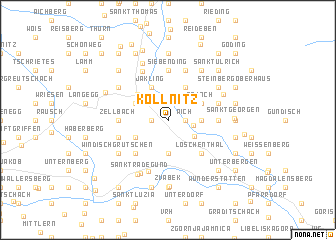 map of Kollnitz