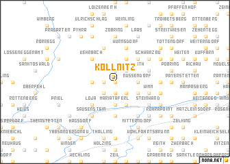 map of Kollnitz