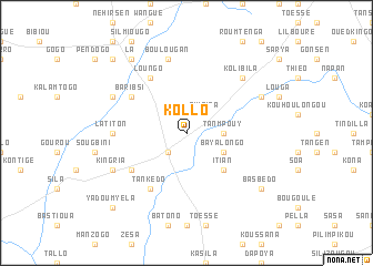 map of Kollo