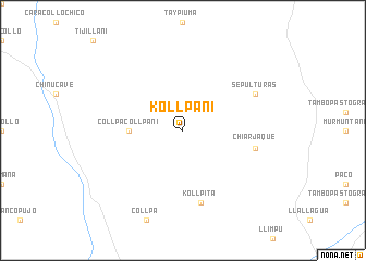 map of Kollpani