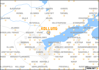 map of Kollund