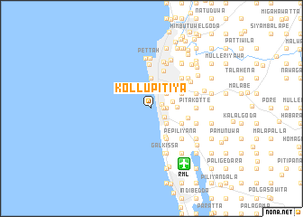 map of Kollupitiya